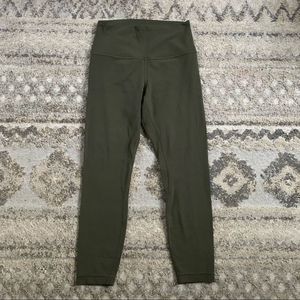 Lululemon Dark Olive Green Align ll Nulu 8